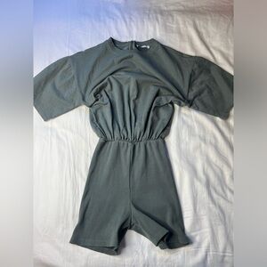 Zara Shirt X Biker Shorts Size Small